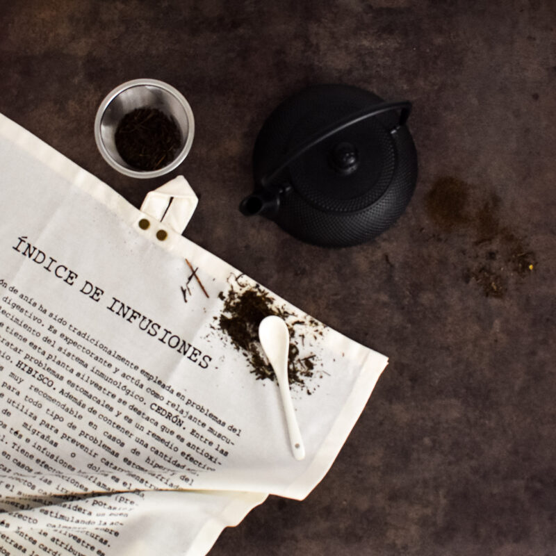 Paño de cocina «infusiones»