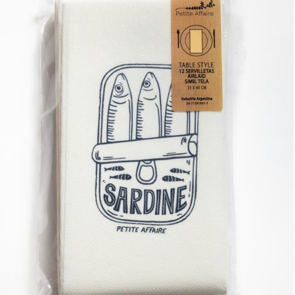 Servilletas de papel sardine - Imagen 2